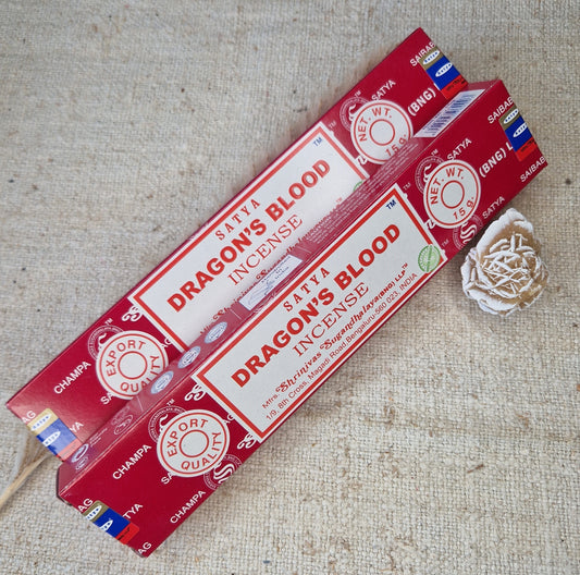 Satya Dragons Blood Räucherstäbchen
