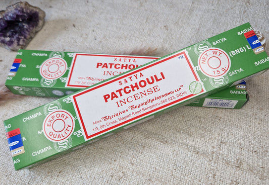 Satya Patchouli Räucherstäbchen