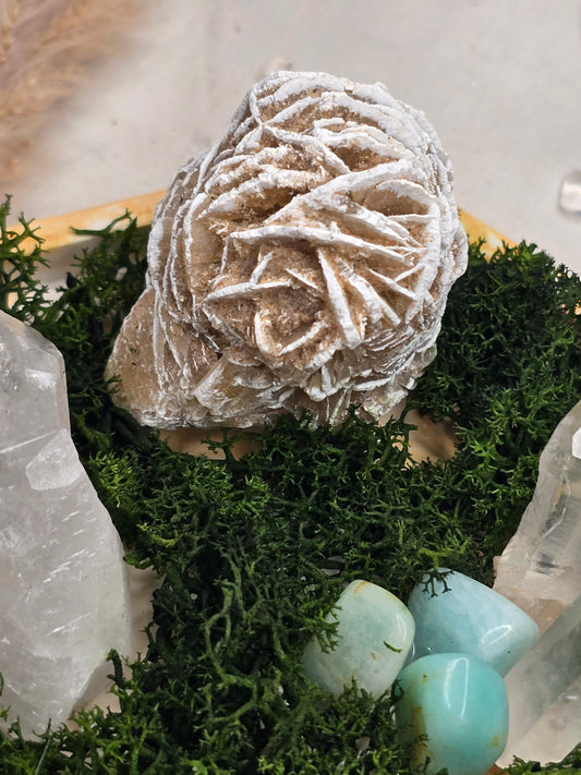 Diffuser mit Wüstenrose und Kristallen