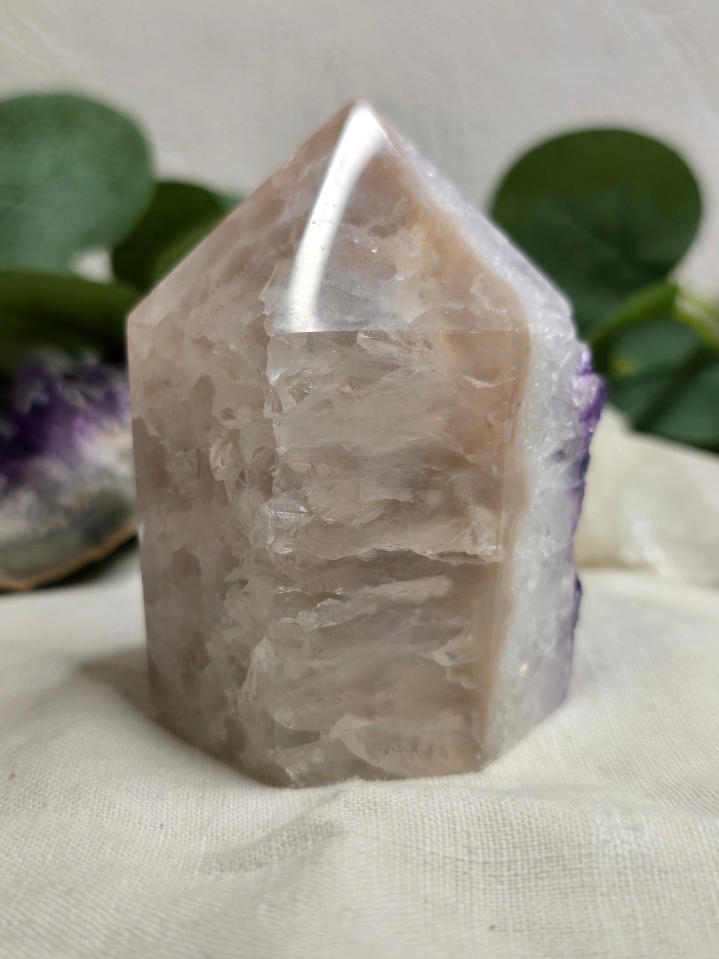 Amethyst Turm – Kristallspitze ca. 7 × 6 cm