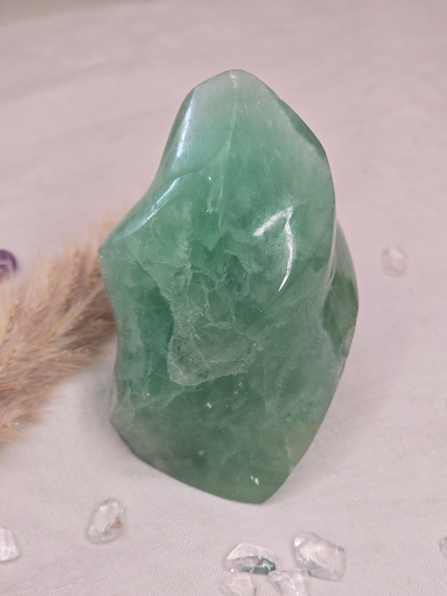 Fluoritflamme grün B-Ware