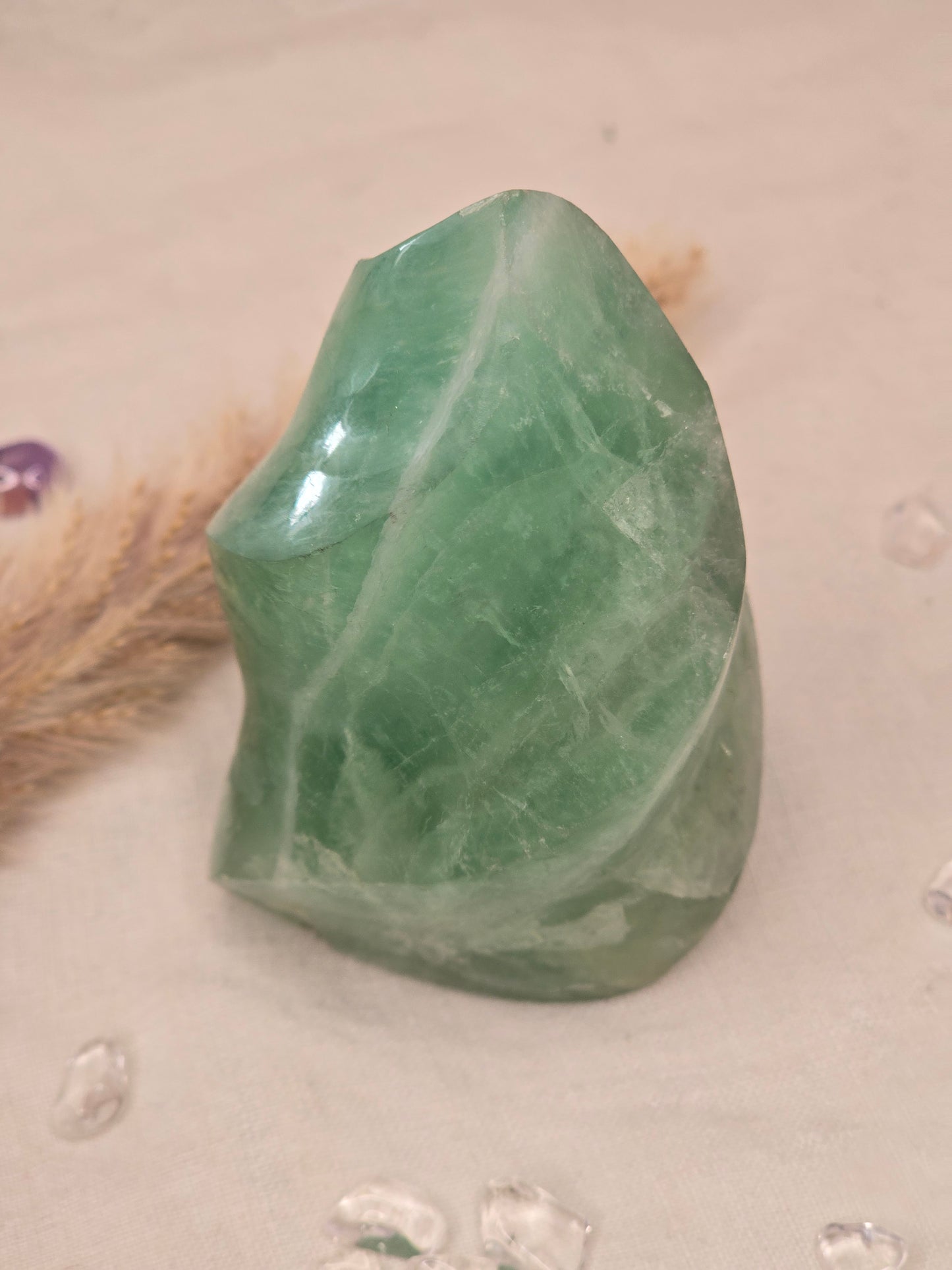 Fluoritflamme grün B-Ware