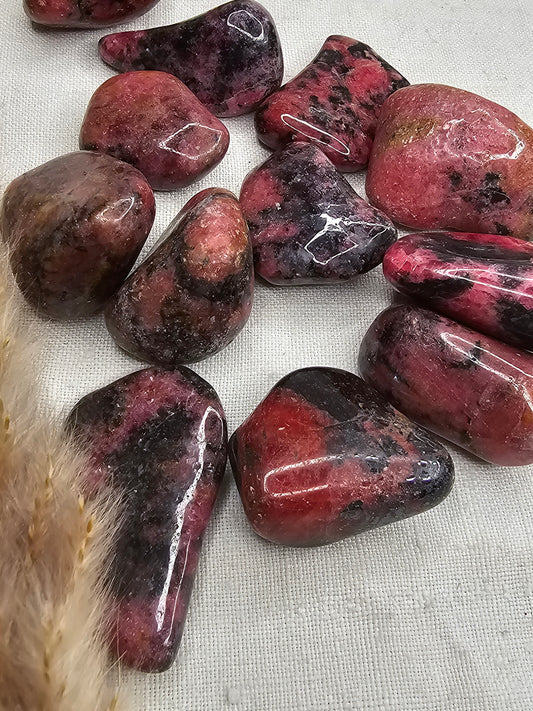 Rhodonit Trommelstein L