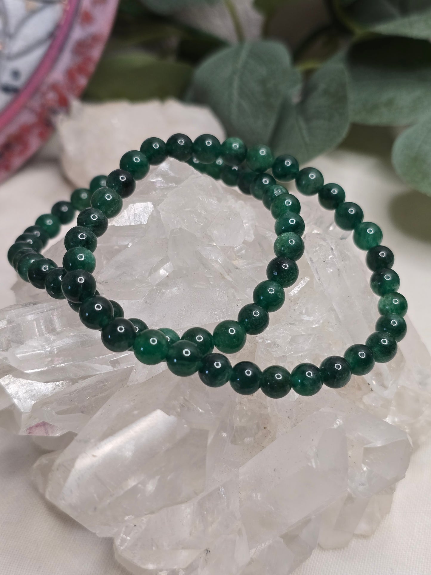 Armband Sternaventurin – 6 mm Kugeln, handgefertigt & maßgefertigt (XS–XL)
