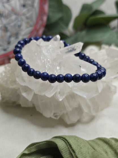Armband Sodalith – 6 mm Kugeln, handgefertigt & maßgefertigt (XS–XL)