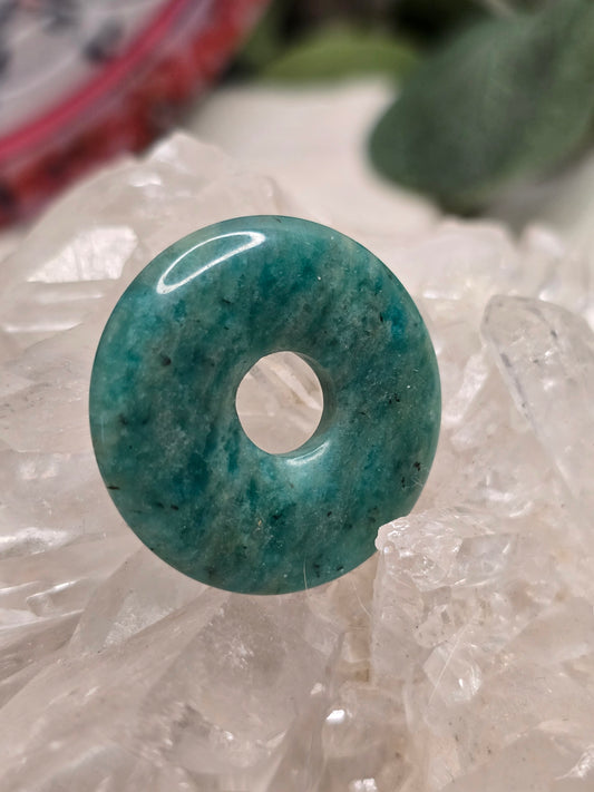 Amazonit Donut - 30mm