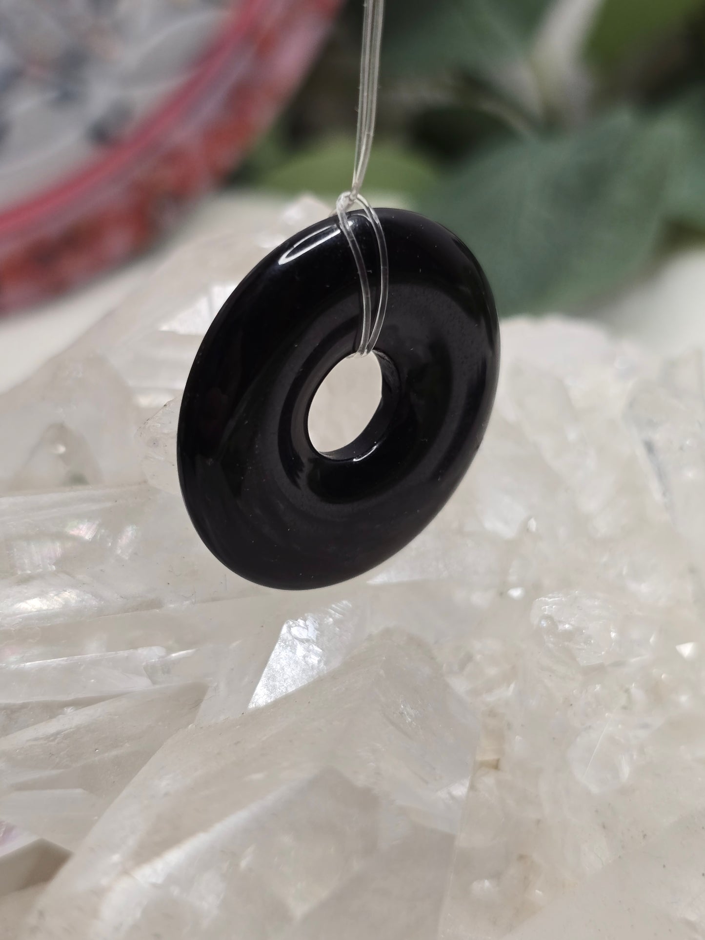 Obsidian Donut - 30mm