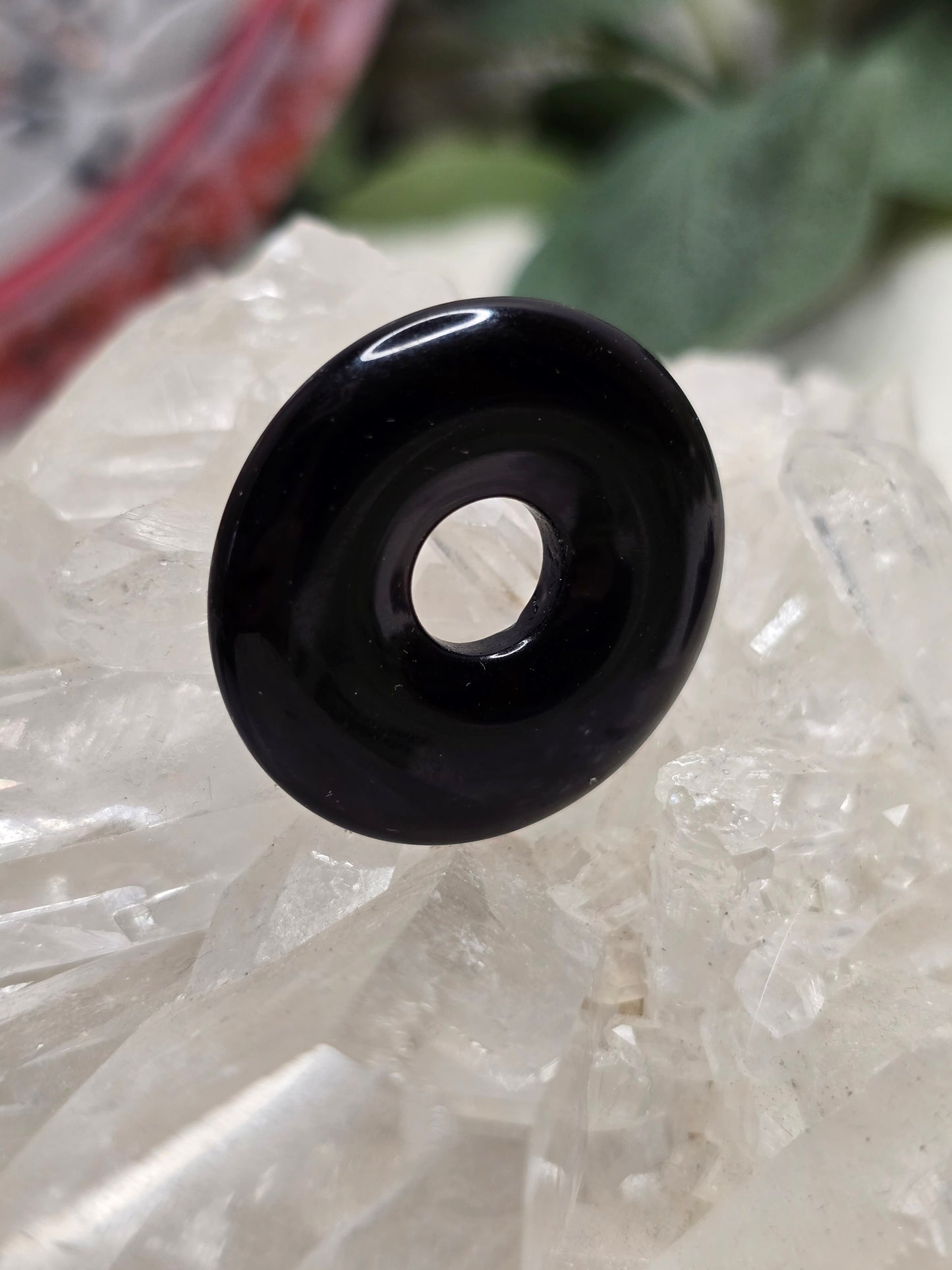 Obsidian Donut - 30mm