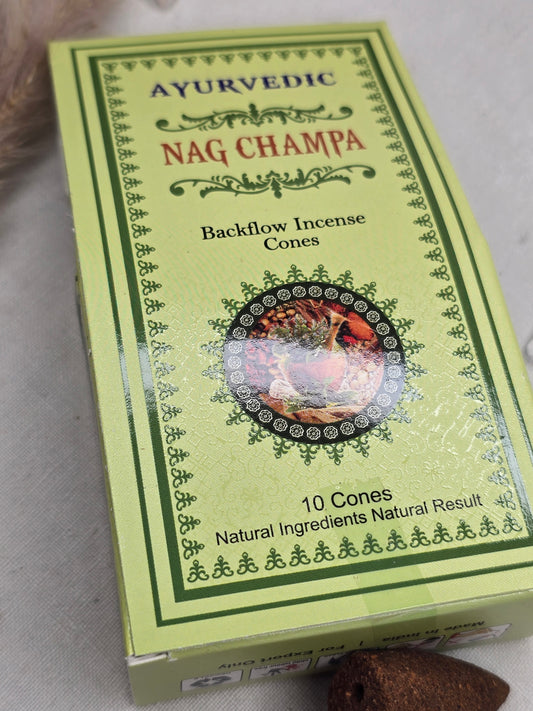 Ayurvedic Rückflusskegel Nag Champa