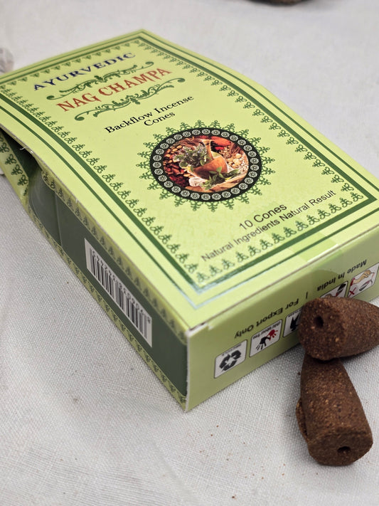 Ayurvedic Rückflusskegel Nag Champa