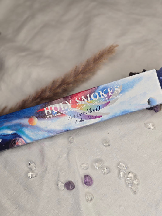 Holy Smokes Räucherstäbchen - Amber Mond - Blue Line