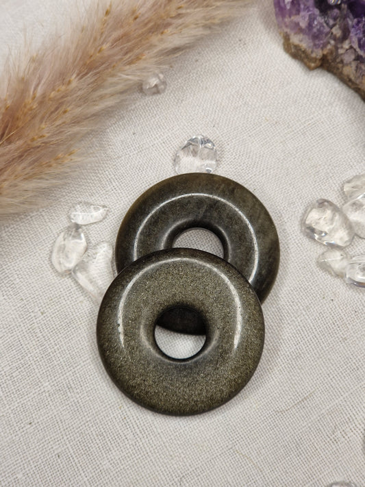 Donut 30 mm Goldobsidian