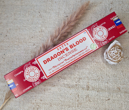 Satya Dragons Blood Räucherstäbchen