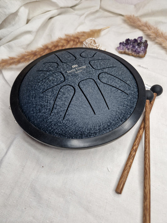 Small Steel Tongue Drum - navy blue
