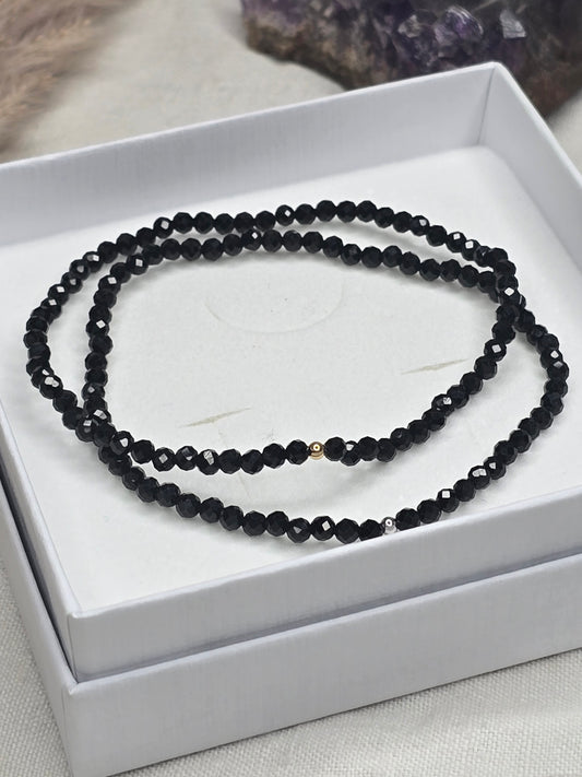 Turmalin-Perlenarmband fac.