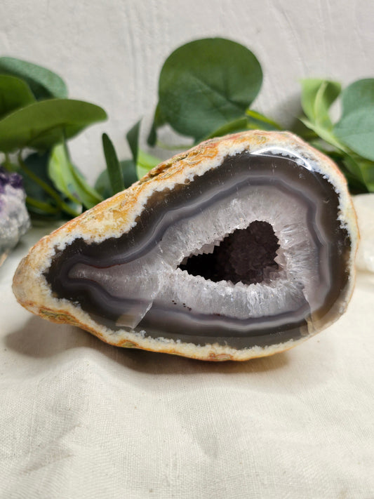 Achat Geode – Natur-Unikat 11 × 8 cm