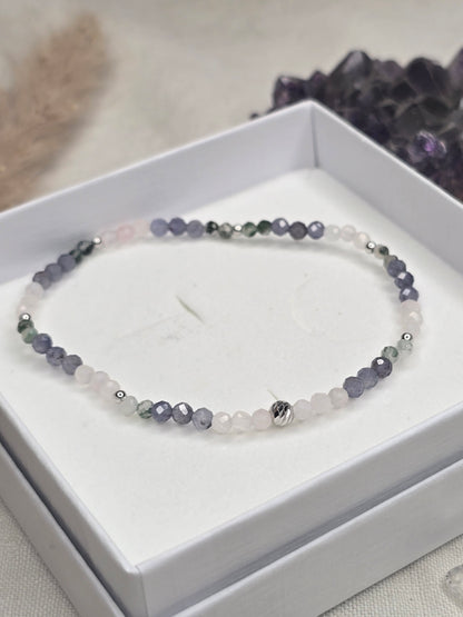 Harmonie der Elemente-Perlenarmband facettiert