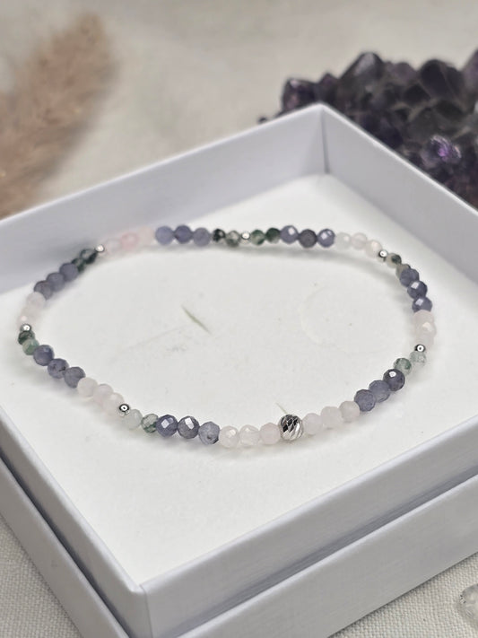 Harmonie der Elemente-Perlenarmband facettiert