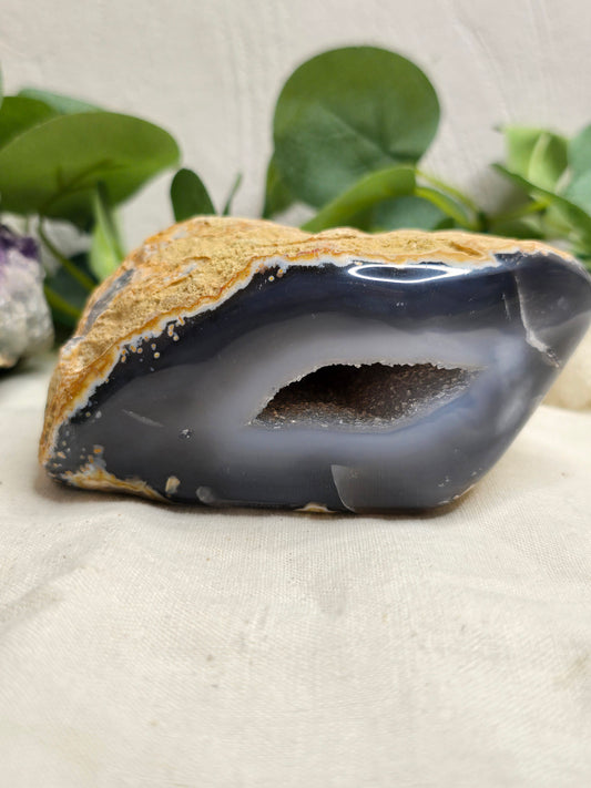 Achat Geode – Natur-Unikat 11 × 6 cm